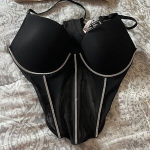 New BCBGen embellishment corset top